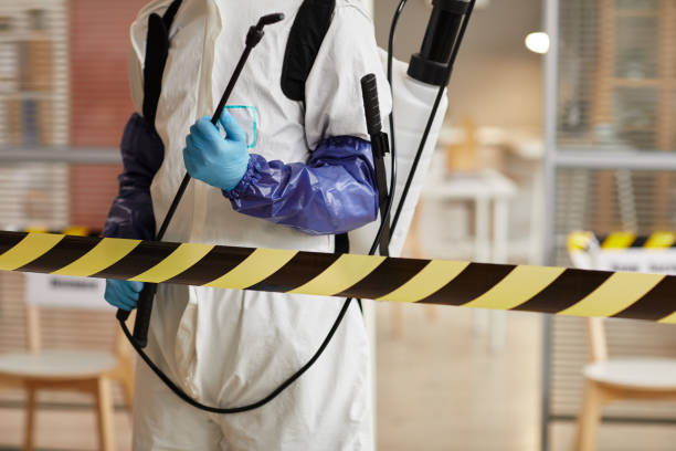 Professional Blood Cleanup technician working in Windsor, NJ